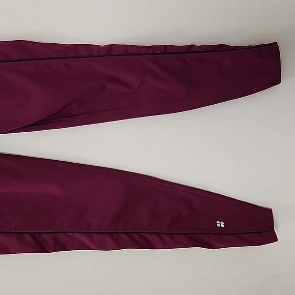 Sweaty Betty Power High-Waisted 7/8 Workout Leggings Amaranth Pink Size Small - Picture 14 of 16